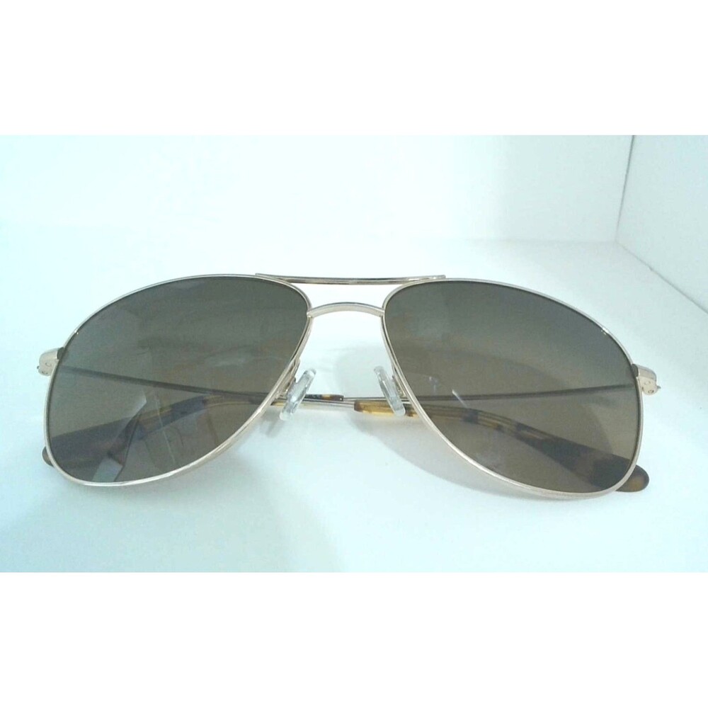 Maui Jim Cliff House MJ247 16 Gold Frame Brown Gradient Lenses Sunglasses